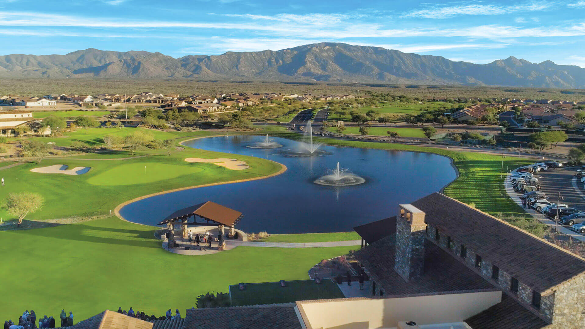 Aerial view of SaddleBrooke Ranch